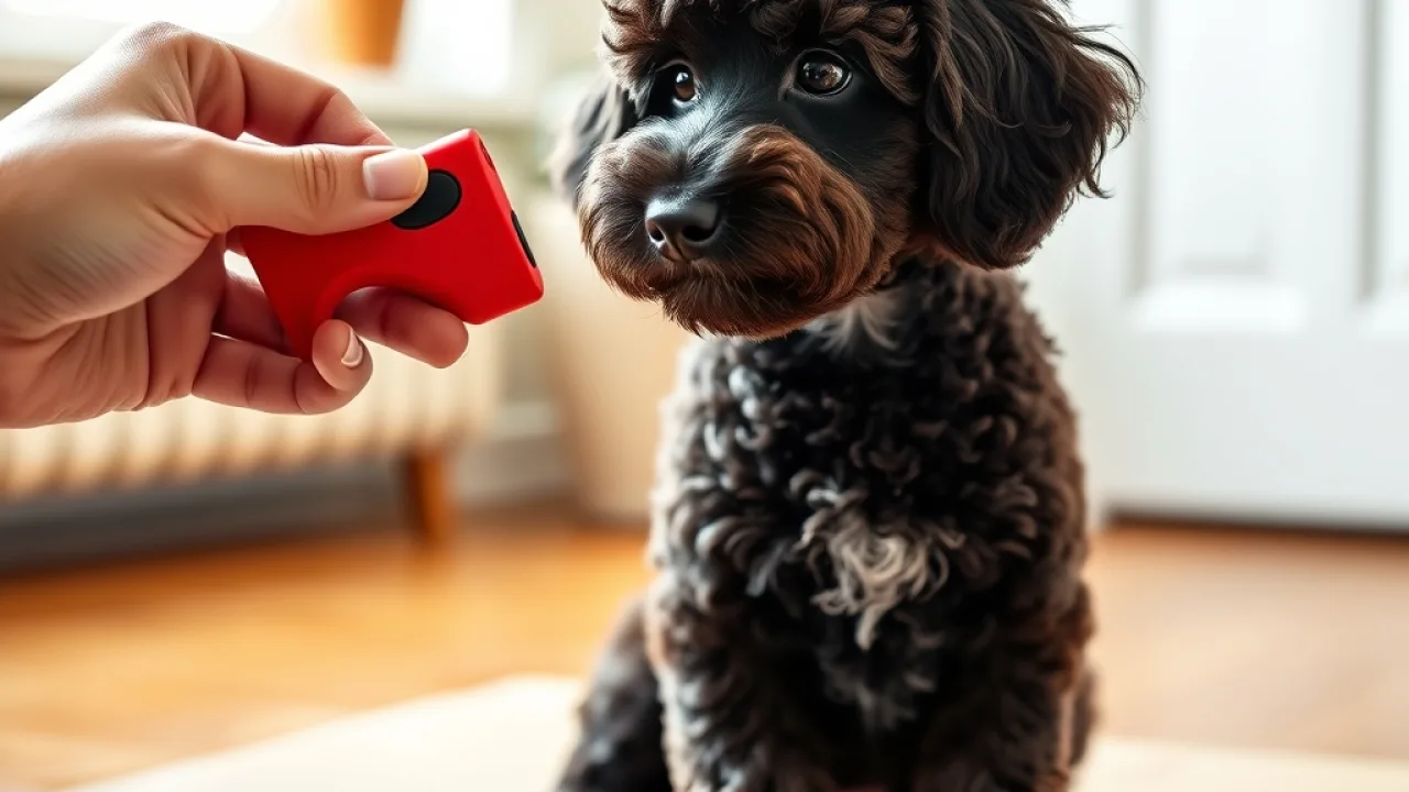 Addestramento barboncino: guida completa al clicker training
